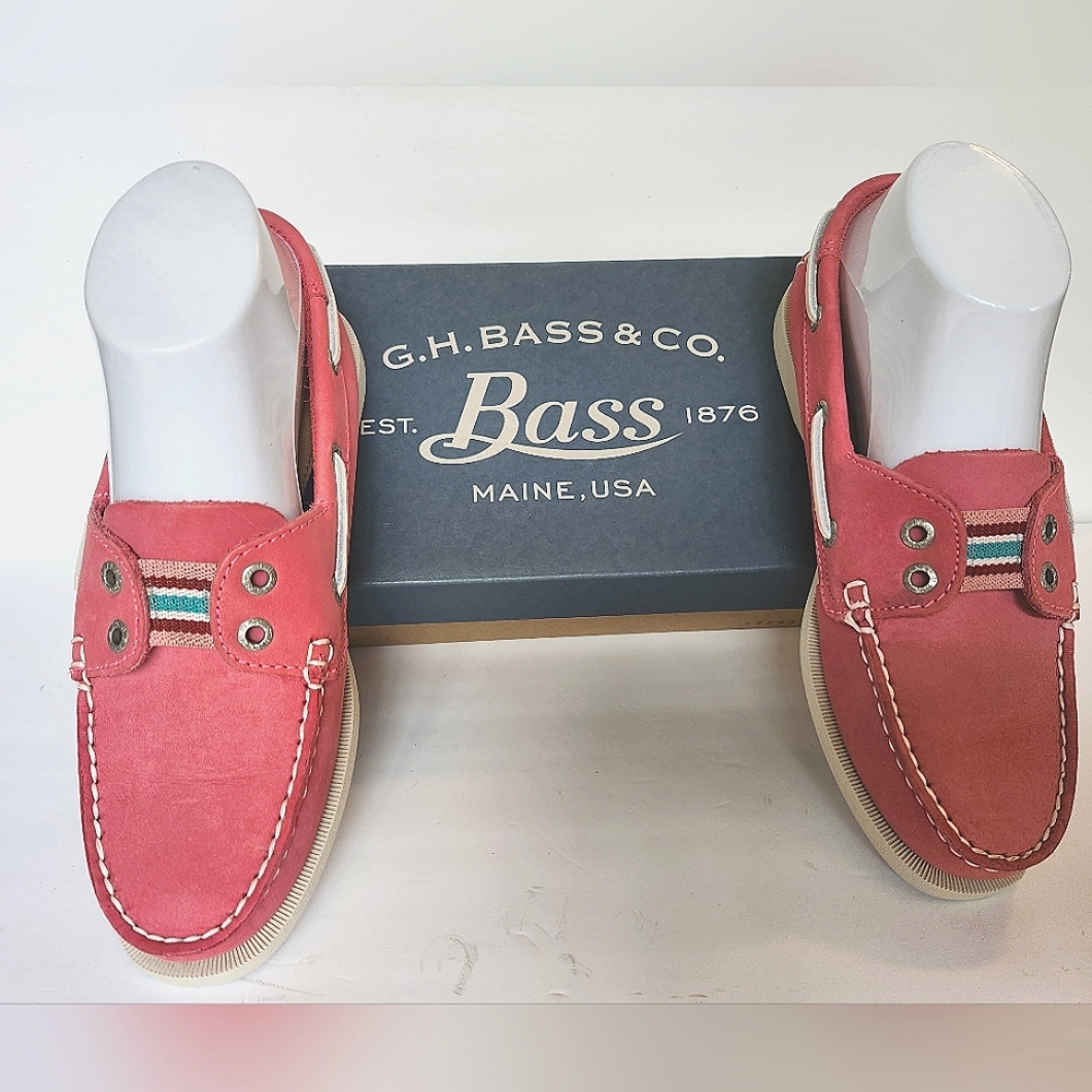 G.H.Bass & Co. Womens Skipper Boat Shoes Size 8 NWOT